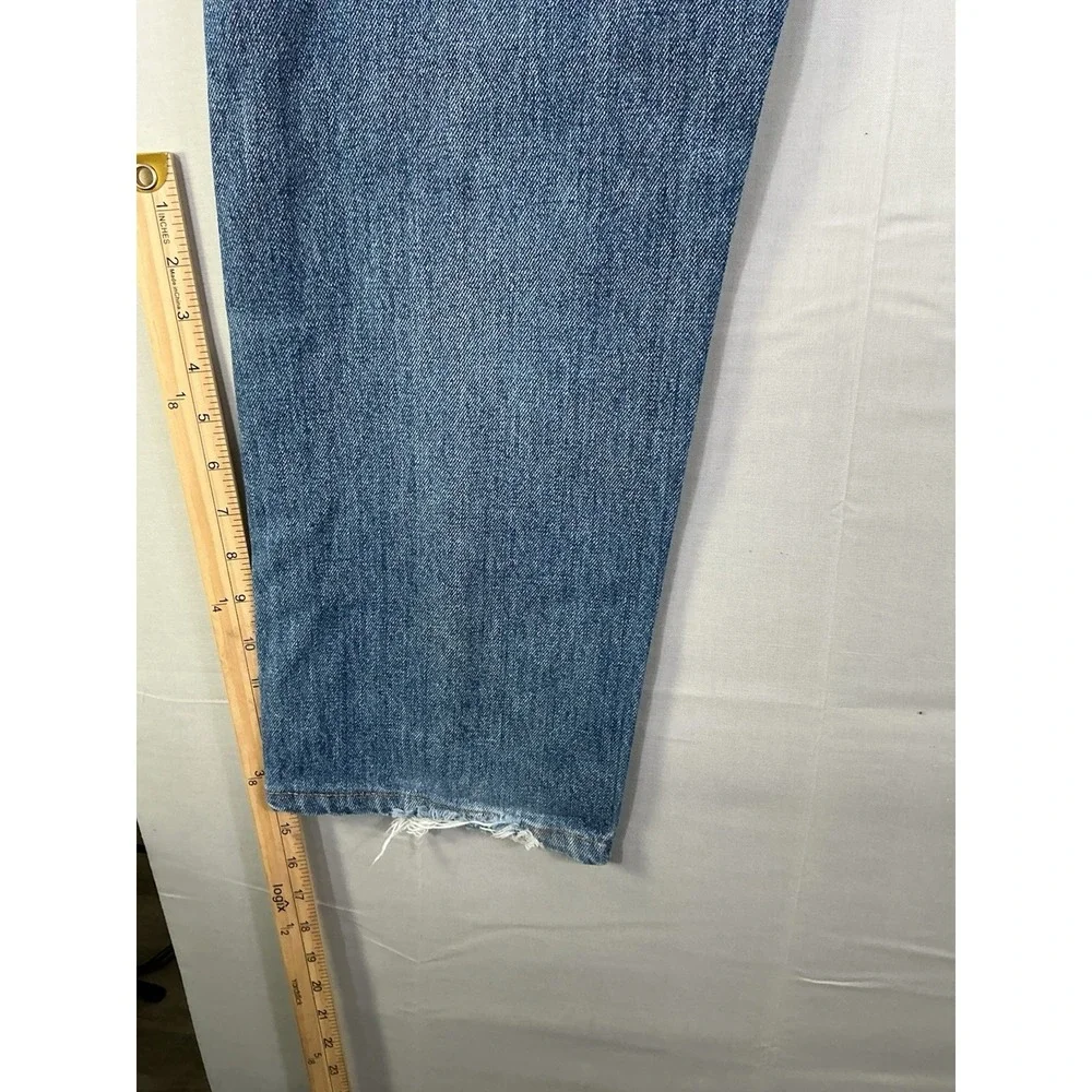 Levi's 505 Men's Straight Leg Jeans Blue Denim Size 34x29 Classic Fit